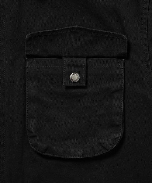 thisisneverthat(ディスイズネバーザット)の「Washed Zip Shirt(シャツ/ブラウス・メンズ・ブラック/ストーン・L/M/S/XL)」の10枚目の写真