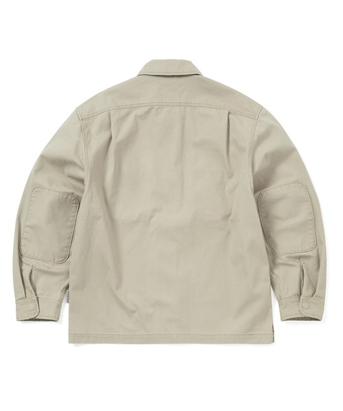 thisisneverthat(ディスイズネバーザット)の「Washed Zip Shirt(シャツ/ブラウス・メンズ・ブラック/ストーン・L/M/S/XL)」の6枚目の写真
