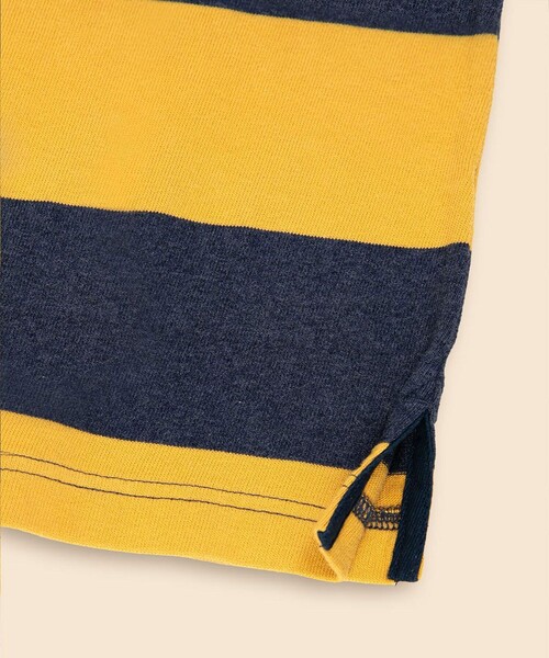 BROOKS BROTHERS（ブルックスブラザーズ）の「コットンジャージー　GFロゴ　ラグビーシャツ（ポロシャツ・メンズ・グレー/イエロー/バーガンディー・X-SMALL/X-LARGE/SMALL/MEDIUM/LARGE）」の9枚目の写真