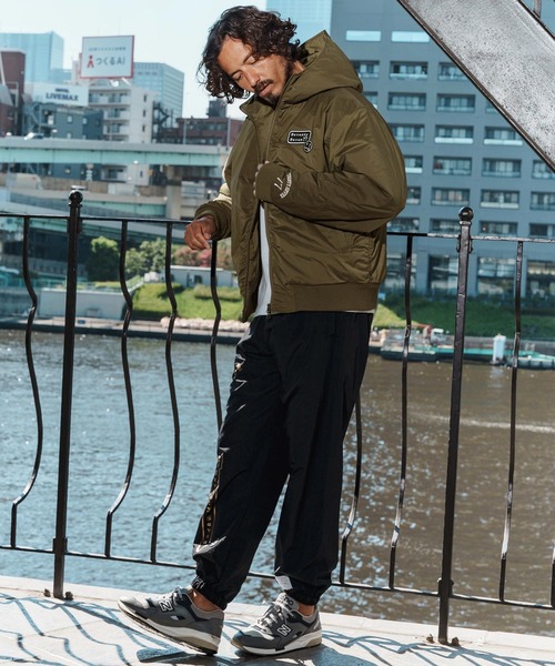 seventy seven(セブンティセブン)の「mj11122-padding hoodie rib JKT 中綿ジャケット(7725W050)(その他アウター・メンズ・ブラック/カーキ・L/M/S/XL)」の18枚目の写真