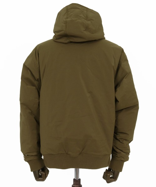 seventy seven(セブンティセブン)の「mj11122-padding hoodie rib JKT 中綿ジャケット(7725W050)(その他アウター・メンズ・ブラック/カーキ・L/M/S/XL)」の9枚目の写真
