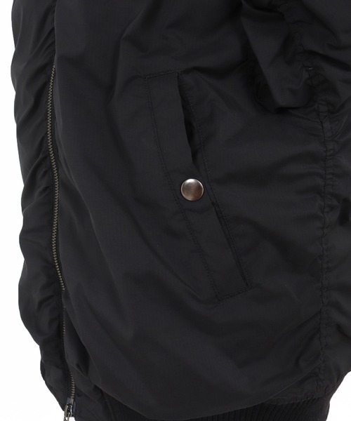 seventy seven(セブンティセブン)の「mj11122-padding hoodie rib JKT 中綿ジャケット(7725W050)(その他アウター・メンズ・ブラック/カーキ・L/M/S/XL)」の5枚目の写真