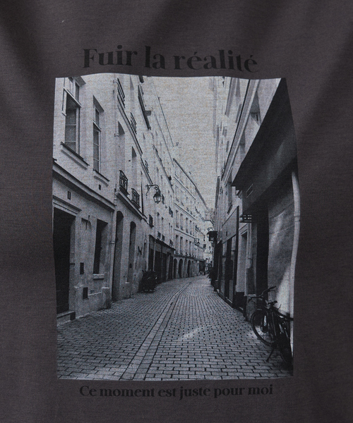 abahouse mavie（アバハウスマヴィ）の「フォトロンT（Tシャツ/カットソー・レディース・ホワイト系その他/チャコールグレー・フリー）」の18枚目の写真