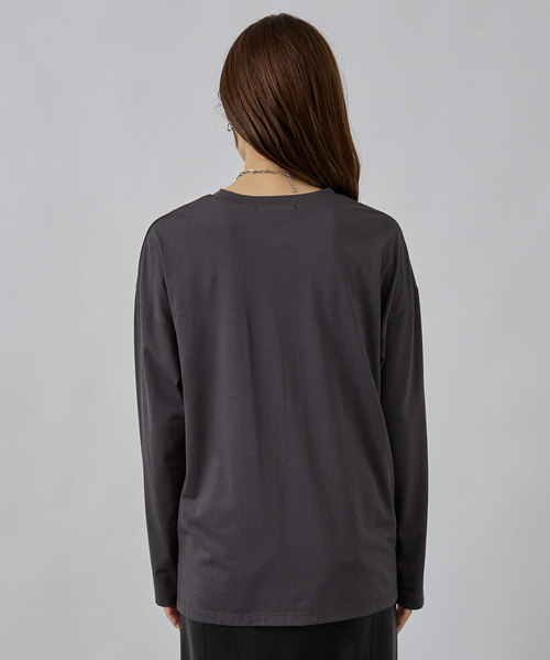 abahouse mavie（アバハウスマヴィ）の「フォトロンT（Tシャツ/カットソー・レディース・ホワイト系その他/チャコールグレー・フリー）」の21枚目の写真