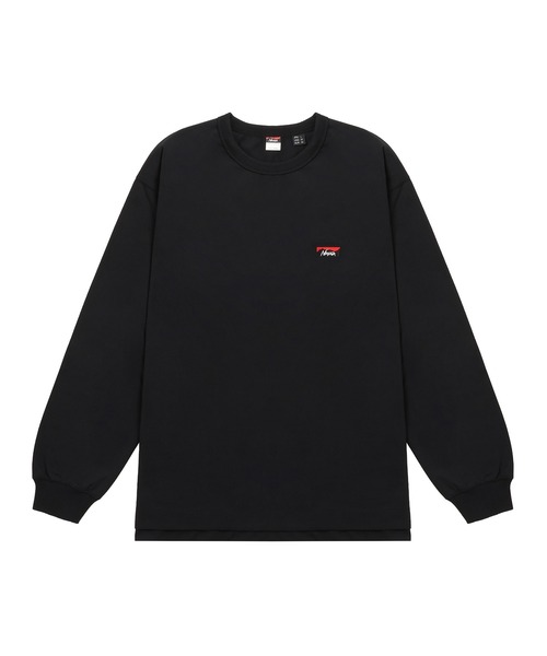 NANGA(ナンガ)の「NANGA /ナンガ ECO HYBRID BOX LOGO EMBROIDERY L /TS TEE ロンT(Tシャツ/カットソー・メンズ・ブラック/グリーン/グレー/ホワイト・XL/L/M/S)」の6枚目の写真