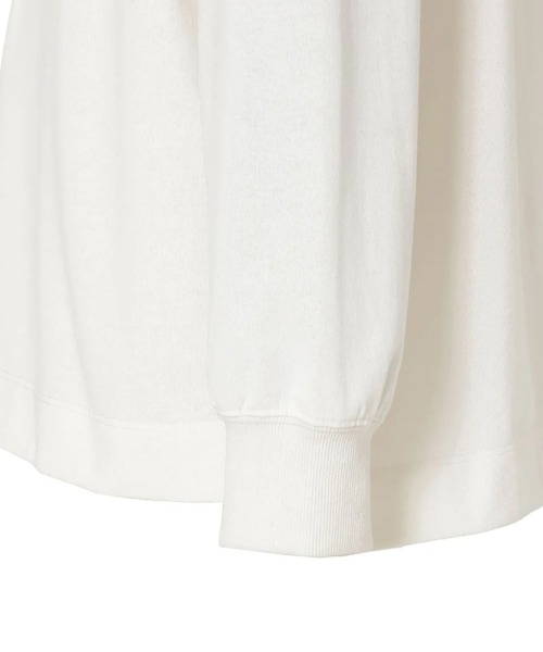 NANGA(ナンガ)の「NANGA /ナンガ ECO HYBRID BOX LOGO EMBROIDERY L /TS TEE ロンT(Tシャツ/カットソー・メンズ・ブラック/グリーン/グレー/ホワイト・XL/L/M/S)」の9枚目の写真