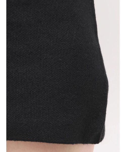 EATME（イートミー）の「フーディーロゴニットワンピース（ワンピース・レディース・ブラック/オフホワイト・FREE）」の17枚目の写真