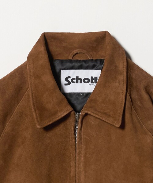 別注】＜Schott＞スエード ブルゾン（その他アウター）｜schott