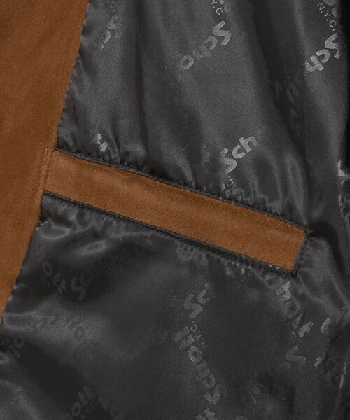 別注】＜Schott＞スエード ブルゾン（その他アウター）｜schott