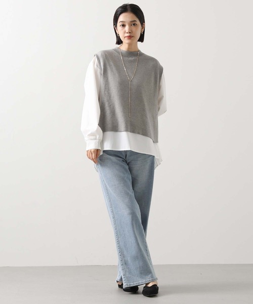 Gready Billiant バックプリーツニットベスト Gready Billiant バックプリーツニットベスト - メルカリ