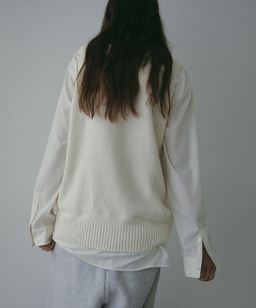 etretokyo リリヤーンスリーブレスニットトップス etretokyo リリヤーンスリーブレスニットトップス リリヤーンスリーブ