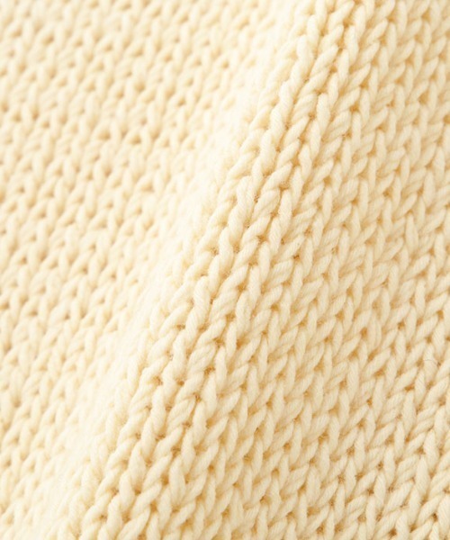 Ｖネックスリーブレスニットプルオーバー　イエロー Vネックスリーブレスニットプルオーバー（ベスト）｜ETRE TOKYO