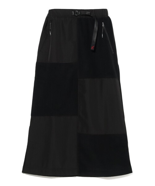 ガーマルちば@プロフ Gramicci / サーマル フリース パッチ スカート（スカート）｜Gramicci