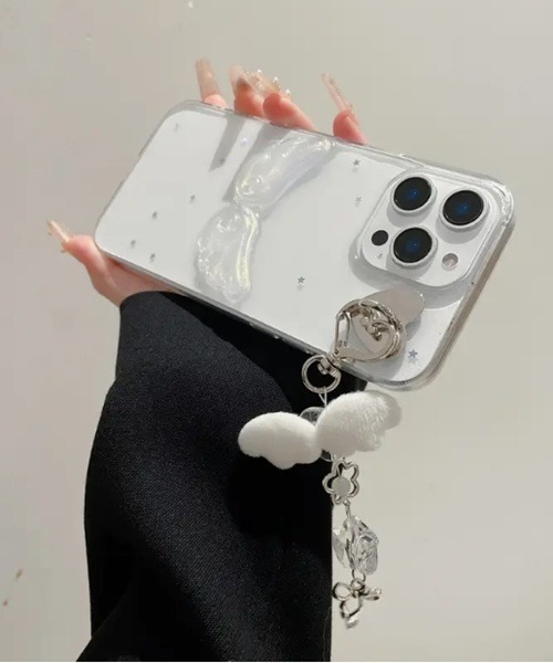 Vini（ヴィニ）の「iPhoneケース ホワイト/クリア系 ( iPhone 13 /iPhone 13 Pro/iPhone 14/iPhone14 Pro/iPhone15/iPhone 15 Pro/iPhone 16 )（スマホケース/カバー・レディース・その他/A・iPhone 13/iPhone 13 Pro/iPhone 14/iPhone 14 Pro/iPhone 15/iPhone 15 Pro/iPhone 16）」の3枚目の写真