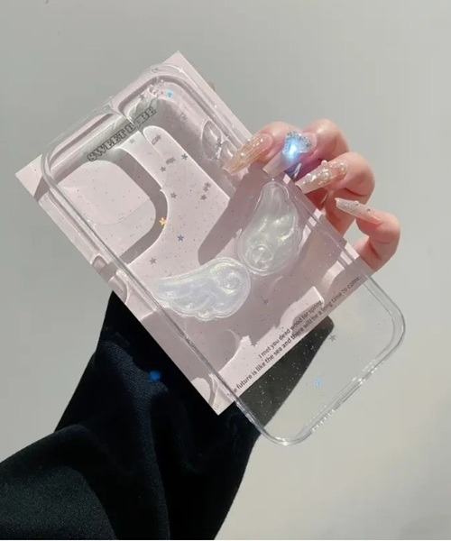 Vini（ヴィニ）の「iPhoneケース ホワイト/クリア系 ( iPhone 13 /iPhone 13 Pro/iPhone 14/iPhone14 Pro/iPhone15/iPhone 15 Pro/iPhone 16 )（スマホケース/カバー・レディース・その他/A・iPhone 13/iPhone 13 Pro/iPhone 14/iPhone 14 Pro/iPhone 15/iPhone 15 Pro/iPhone 16）」の5枚目の写真