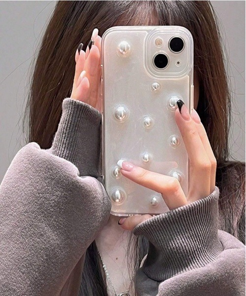 Vini（ヴィニ）の「iPhoneケース ホワイト/クリア系 ( iPhone 13 /iPhone 13 Pro/iPhone 14/iPhone14 Pro/iPhone15/iPhone 15 Pro/iPhone 16 )（スマホケース/カバー・レディース・その他/A・iPhone 13/iPhone 13 Pro/iPhone 14/iPhone 14 Pro/iPhone 15/iPhone 15 Pro/iPhone 16）」の14枚目の写真