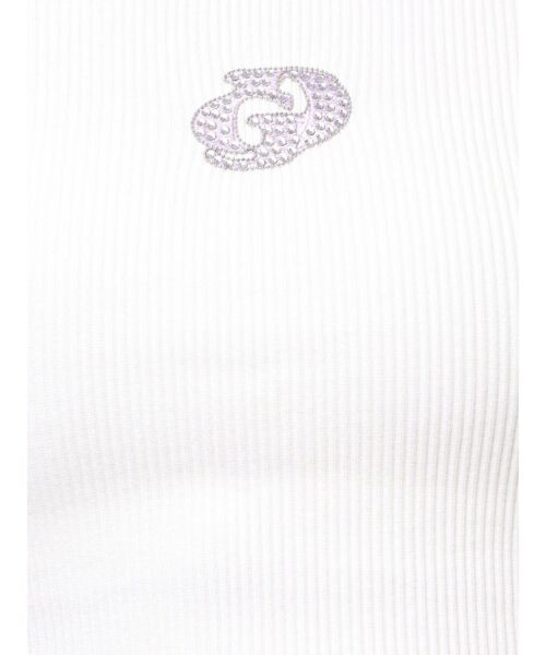 GYDA(ジェイダ)の「GDロゴラインストーンテレコトップス(Tシャツ/カットソー・レディース・ブラック/グレー/オフホワイト・FREE)」の20枚目の写真