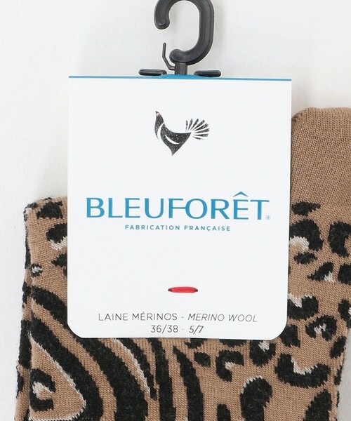 BLEU FORET（ブルーフォレ）の「＜BLEU FORET＞W LEO ソックス（ソックス/靴下・レディース・グレー系/ベージュ・36/38）」の10枚目の写真