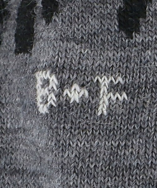 BLEU FORET（ブルーフォレ）の「＜BLEU FORET＞W LEO ソックス（ソックス/靴下・レディース・グレー系/ベージュ・36/38）」の3枚目の写真