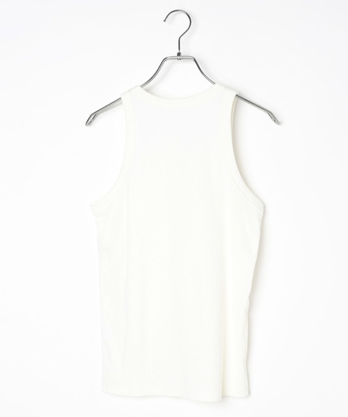 HEREIAM（ヘレイアム）の「【HEREIAM】タンクがセットでお得/オフショルレイヤードプルオーバー（Tシャツ/カットソー・レディース・ブラック/オフホワイト/杢グレー・FREE）」の15枚目の写真