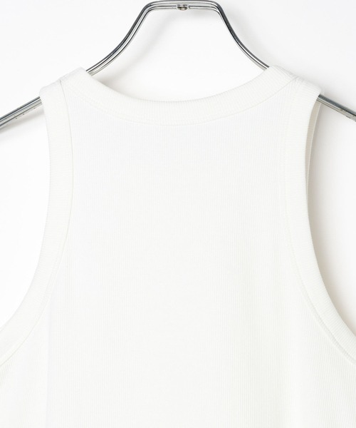 HEREIAM（ヘレイアム）の「【HEREIAM】タンクがセットでお得/オフショルレイヤードプルオーバー（Tシャツ/カットソー・レディース・ブラック/オフホワイト/杢グレー・FREE）」の19枚目の写真