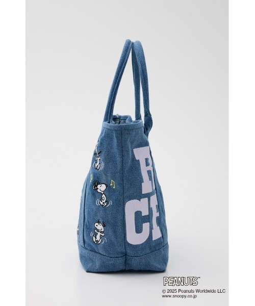 RODEO CROWNS WIDE BOWL（ロデオクラウンズワイドボウル）の「(PEANUTS)トートバッグ（トートバッグ・レディース・オフホワイト/ブルー/ブラック・FREE）」の15枚目の写真