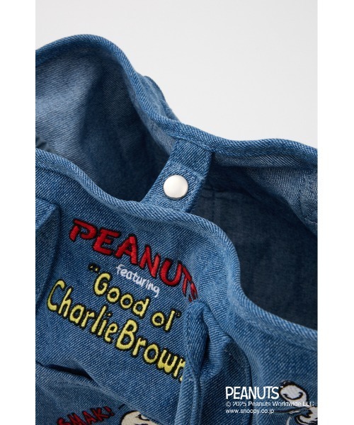 RODEO CROWNS WIDE BOWL（ロデオクラウンズワイドボウル）の「(PEANUTS)トートバッグ（トートバッグ・レディース・オフホワイト/ブルー/ブラック・FREE）」の21枚目の写真