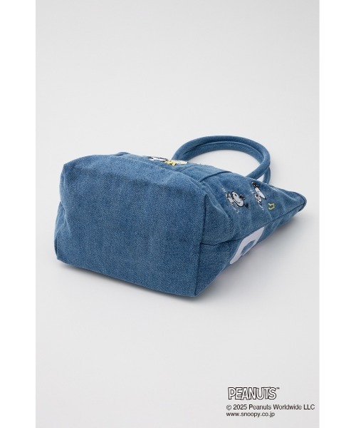 RODEO CROWNS WIDE BOWL（ロデオクラウンズワイドボウル）の「(PEANUTS)トートバッグ（トートバッグ・レディース・オフホワイト/ブルー/ブラック・FREE）」の22枚目の写真