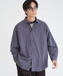 coen | 楽はおりシャツ【ストレッチ、吸水速乾、防シワ】(シャツ/ブラウス)