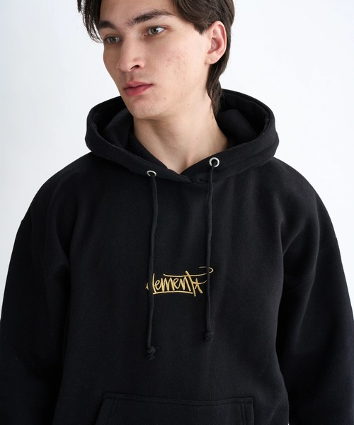 ELEMENT（エレメント）の「ELEMENT メンズ RASTAMAN HOOD パーカー 【2025年秋冬モデル】/エレメント裏起毛バックプリントプルオーバーパーカー・フーディー（パーカー・メンズ・ブラック/グリーン系その他/ホワイト系その他・X-LARGE/LARGE/MEDIUM）」の6枚目の写真