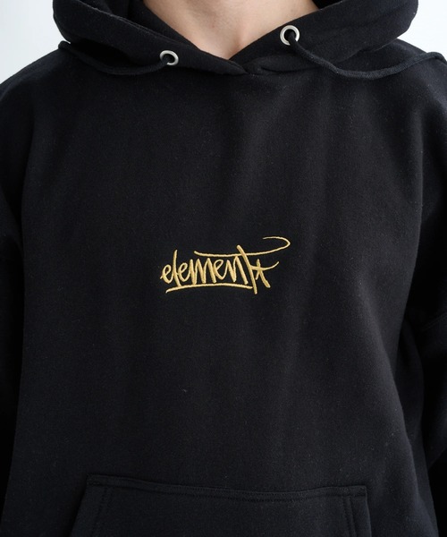 ELEMENT（エレメント）の「ELEMENT メンズ RASTAMAN HOOD パーカー 【2025年秋冬モデル】/エレメント裏起毛バックプリントプルオーバーパーカー・フーディー（パーカー・メンズ・ブラック/グリーン系その他/ホワイト系その他・X-LARGE/LARGE/MEDIUM）」の7枚目の写真