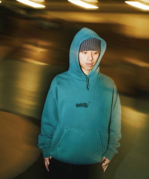 ELEMENT（エレメント）の「ELEMENT メンズ RASTAMAN HOOD パーカー 【2025年秋冬モデル】/エレメント裏起毛バックプリントプルオーバーパーカー・フーディー（パーカー・メンズ・ブラック/グリーン系その他/ホワイト系その他・X-LARGE/LARGE/MEDIUM）」の19枚目の写真