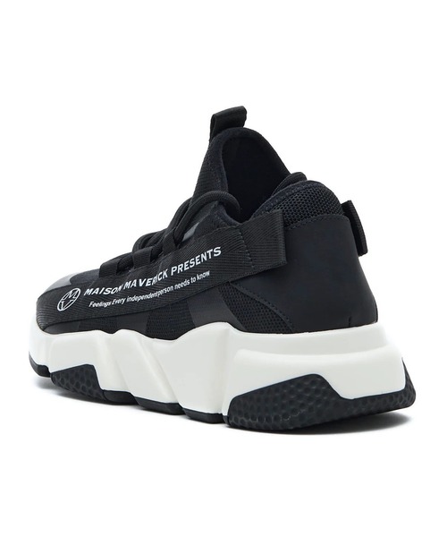 MAISON MAVERICK PRESENTS（メゾンマベリックプレゼンツ）の「【MAISON MAVERICK PRESENTS】Best Seller Dad Sneakers（スニーカー・レディース・ホワイト/ブラック×ホワイト/ブラック×ブラック・23cm/23.5cm/24cm/24.5cm）」の9枚目の写真