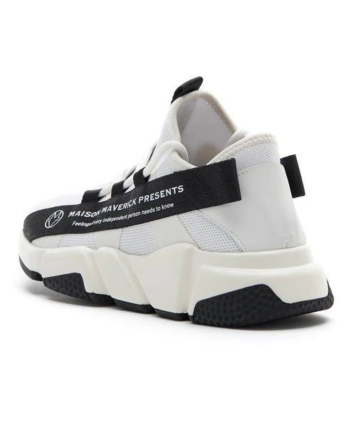 MAISON MAVERICK PRESENTS（メゾンマベリックプレゼンツ）の「【MAISON MAVERICK PRESENTS】Best Seller Dad Sneakers（スニーカー・レディース・ホワイト/ブラック×ホワイト/ブラック×ブラック・23cm/23.5cm/24cm/24.5cm）」の6枚目の写真