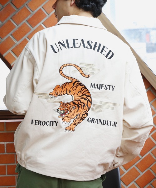 ８(eight)（エイト）の「スーベニアジャケット（ブルゾン・メンズ・ブラック/アイボリー/ネイビー・MEDIUM/X-LARGE/LARGE）」の21枚目の写真