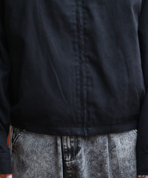 ８(eight)（エイト）の「スーベニアジャケット（ブルゾン・メンズ・ブラック/アイボリー/ネイビー・MEDIUM/X-LARGE/LARGE）」の9枚目の写真