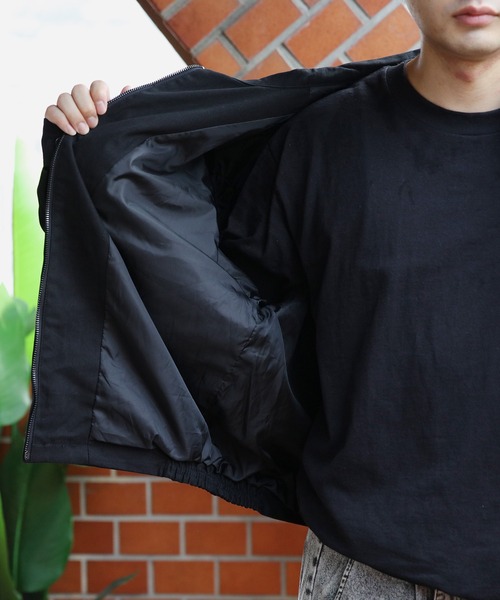 ８(eight)（エイト）の「スーベニアジャケット（ブルゾン・メンズ・ブラック/アイボリー/ネイビー・MEDIUM/X-LARGE/LARGE）」の15枚目の写真