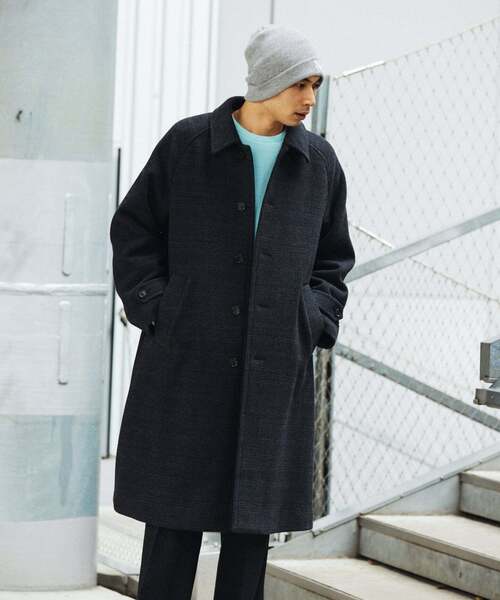 2020AW JOURNAL STANDARD ダブルモッサ ロングコート M スーパー140