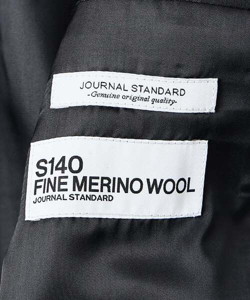 JOURNAL STANDARD(ジャーナルスタンダード)の「スーパー140 ウールモッサ オーバー マック コート(ステンカラーコート・メンズ・ブラック系その他/グレー/スミクロ/ネイビー・SMALL/MEDIUM/LARGE)」の22枚目の写真