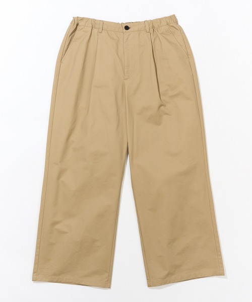 Carhartt（カーハート）の「【SETUP7】Twill Wide Tuck Chino Trousers / ツイルタックチノトラウザーズ KKP（チノパンツ・メンズ・ブラック/ベージュ/ブラウン・M/L）」の6枚目の写真
