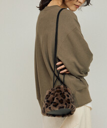 Firsthand | Firsthand/ファーストハンド フェイクファー ミニ キンチャクバッグ(ショルダーバッグ)