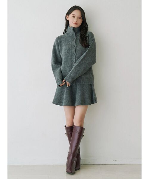 セール】メランジニットセットアップ（ワンピース）｜MERCURYDUO