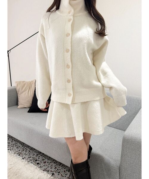 MERCURYDUO × メゾピアノ ニット マーキュリーデュオ MERCURYDUO 【メゾピアノジュニアコラボ】 ベリエ