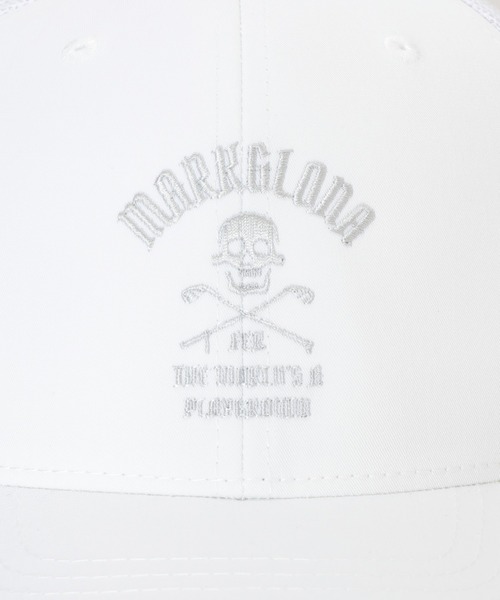 MARK & LONA（マークアンドロナ）の「Johnson Trucker Cap（キャップ・メンズ・ブラック/ブラウン/ホワイト・FREE）」の10枚目の写真