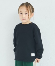 pairmanon（ペアマノン）の「【ぬくふわ】裏起毛 ユニセックス 裾ラウンド ネーム付き スウェット（スウェット・キッズ）」