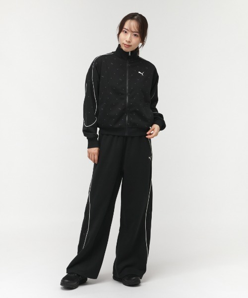 PUMA（プーマ）の「プーマ PUMA CORE HERITAGE MX トラック PT_（その他パンツ・レディース・ブラック/チャコールグレー・S/L/M）」の5枚目の写真