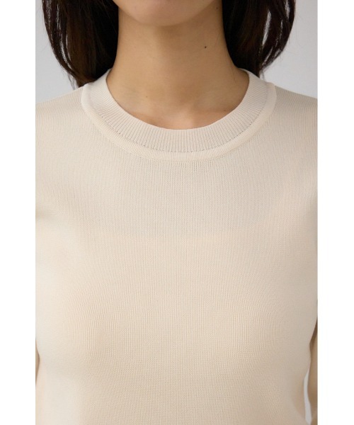 AZUL by moussy(アズールバイマウジー)の「ラメバイカラーニットトップス(ニット/セーター・レディース・ブラック系その他/グレー系その他/ホワイト系その他・FREE)」の11枚目の写真