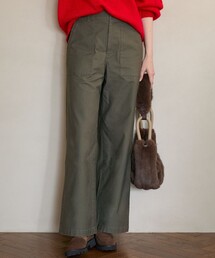 ベイカーパンツ」に該当するグリーン・カーキ/緑色系のレディース