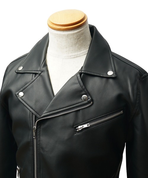 BLONDIE ブラック レザーライダースジャケット 楽天市場】フリーダムレザー レザージャケット カウレザー メンズ
