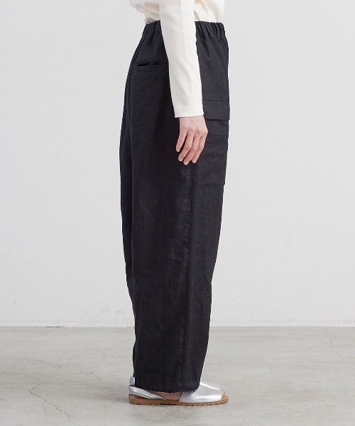 HEAVENLY（ヘブンリー）の「【 HEAVENLY / ヘブンリー 】6x6 Heavy Linen Front Pocket PANTS  2548041　DLI（その他パンツ・レディース・ナチュラル/ブラウン/ブラック・FREE）」の8枚目の写真